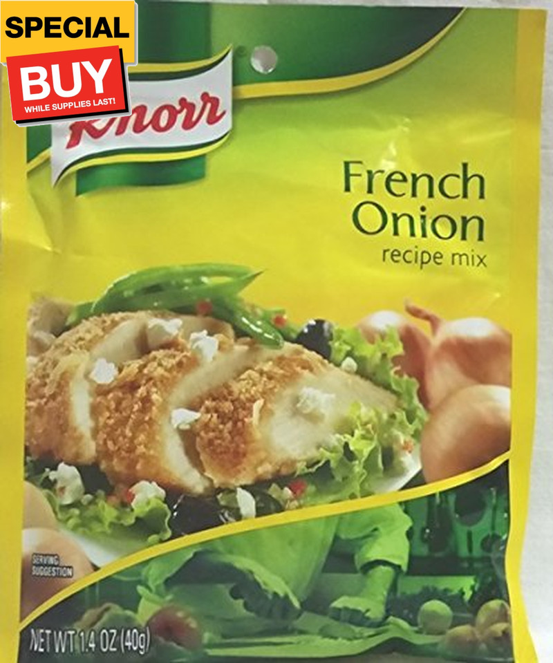 French Onion Recipe Mix Pack of 6