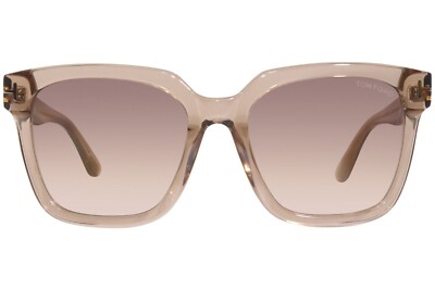 Tom Ford Selby TF952 45G Light Brown Square Plastic  display picture 1