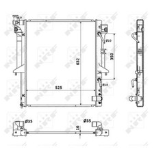 Radiateur Mitsubishi L200