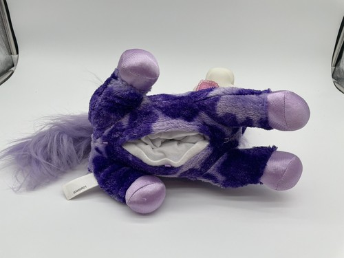 12” UNICORN SURPRISE ZOOEY STUFFED ANIMAL PLUSH PURPLE TOY NO BABIES See Photos - Picture 3 of 7