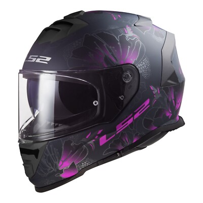 LS2 FF800 STORM II Motorcycle Helmet BURST Matte Pink/Black Size X