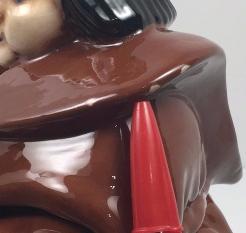 Cramer Ceramic Thou Shalt Not Steal Vintage 1976 Friar Monk Cookie Jar 10" Rare - Picture 9 of 12