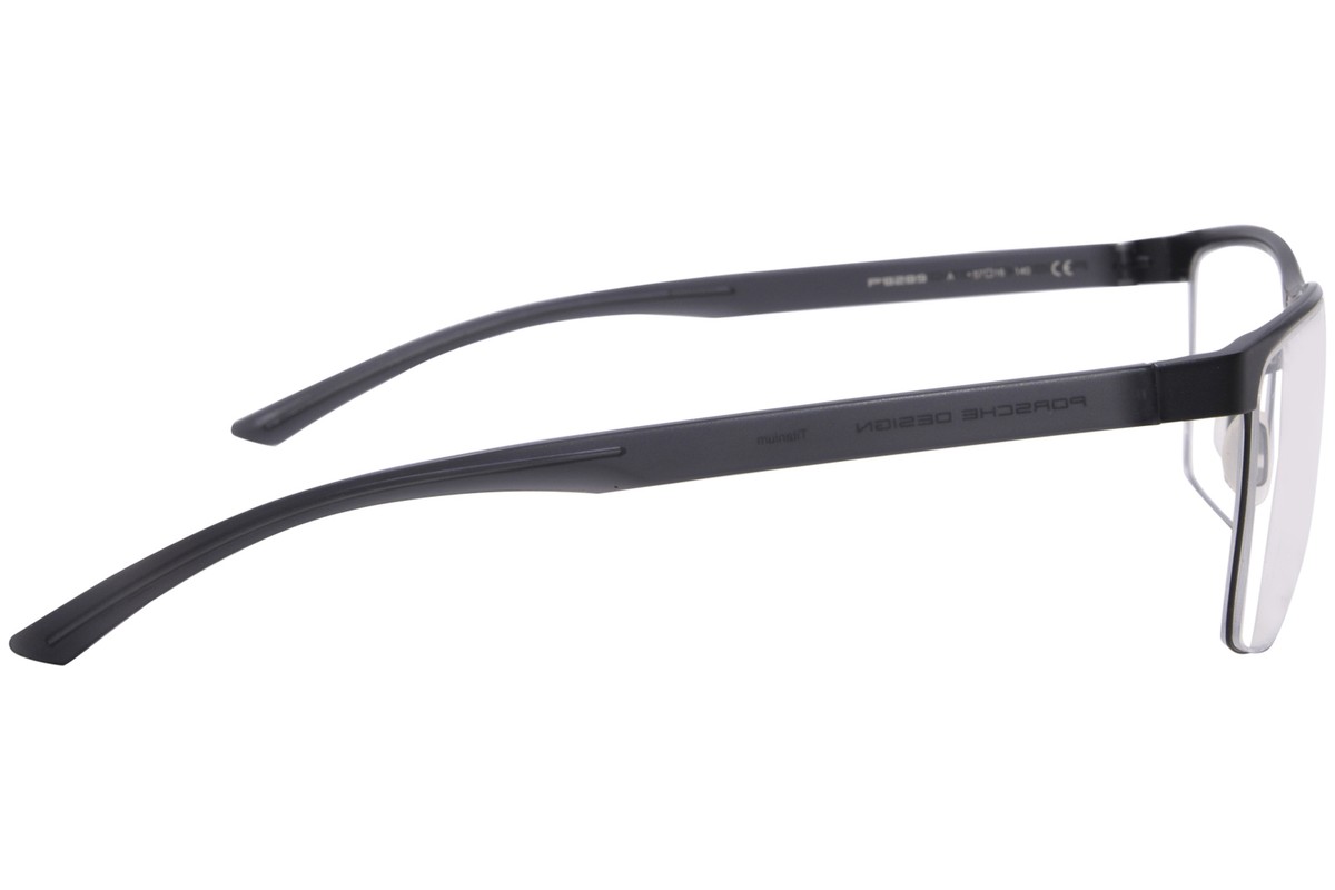Porsche Design P8289 a 57mm Black Optical Eyeglasses Frames for