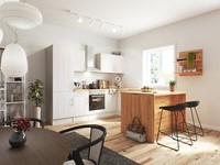 KüChe WinkelküChe Landhaus InselküChe Glaskeramik Anton 280 X 172 Cm Respekta