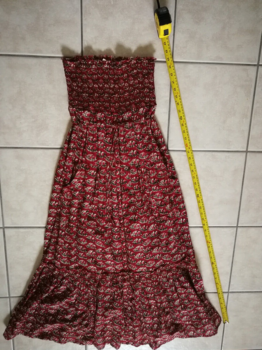 strapless open back dress Anne Midi Dress main image 0