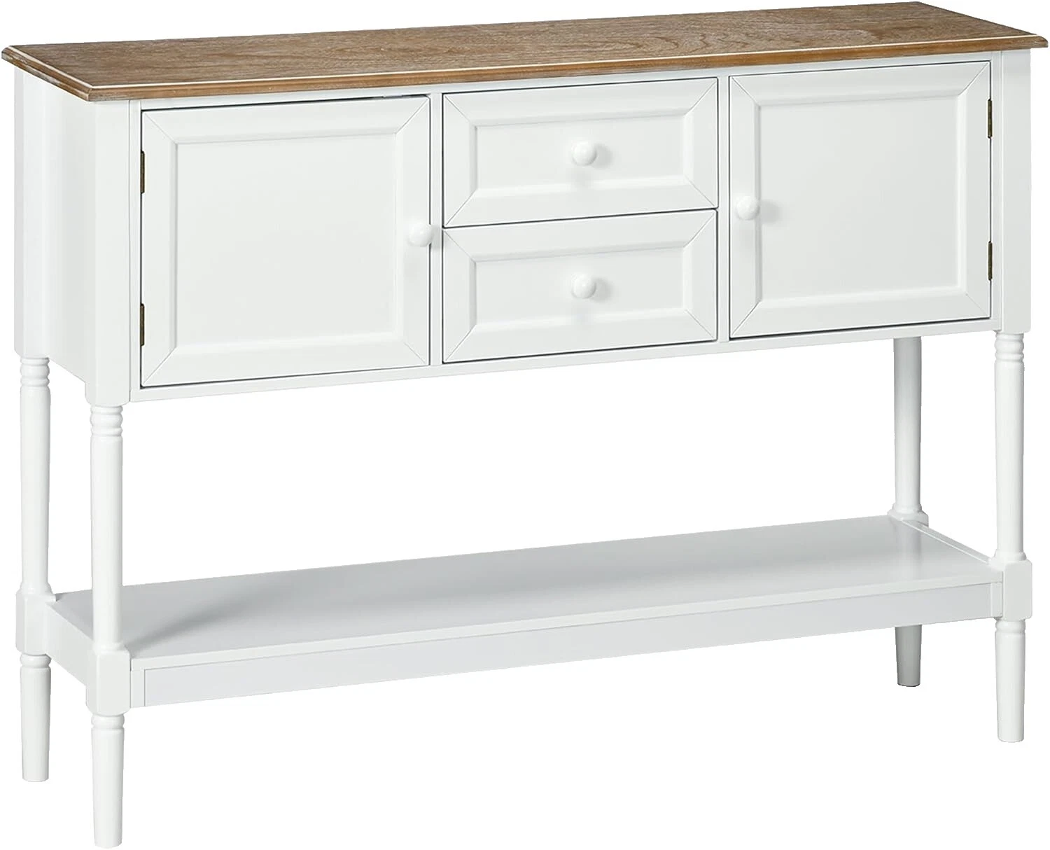 Wood Rectangular Console Table Tables