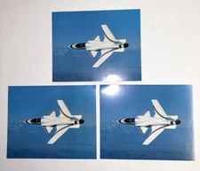 Grumman X-29 Information Card Lot of 3 Very Rare Aerospace Collectible
