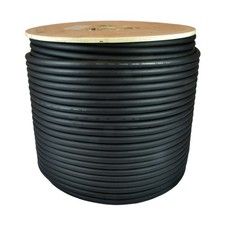 GLS Audio 500 feet Bulk Professional Speaker Cable 12AWG 2 Conductor Black - ...
