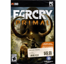 Far Cry Primal PC CD-Rom Ubisoft SEALED RARE 2016
