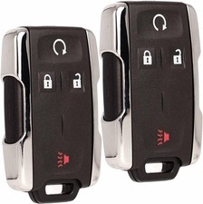Key Fob Replacement Compatible for Chevy Silverado GMC Sierra 1500 2500 HD 3500