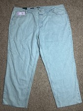 Women  s Wild Fable High Rise Straight Teal Overdye Jeans Size 28