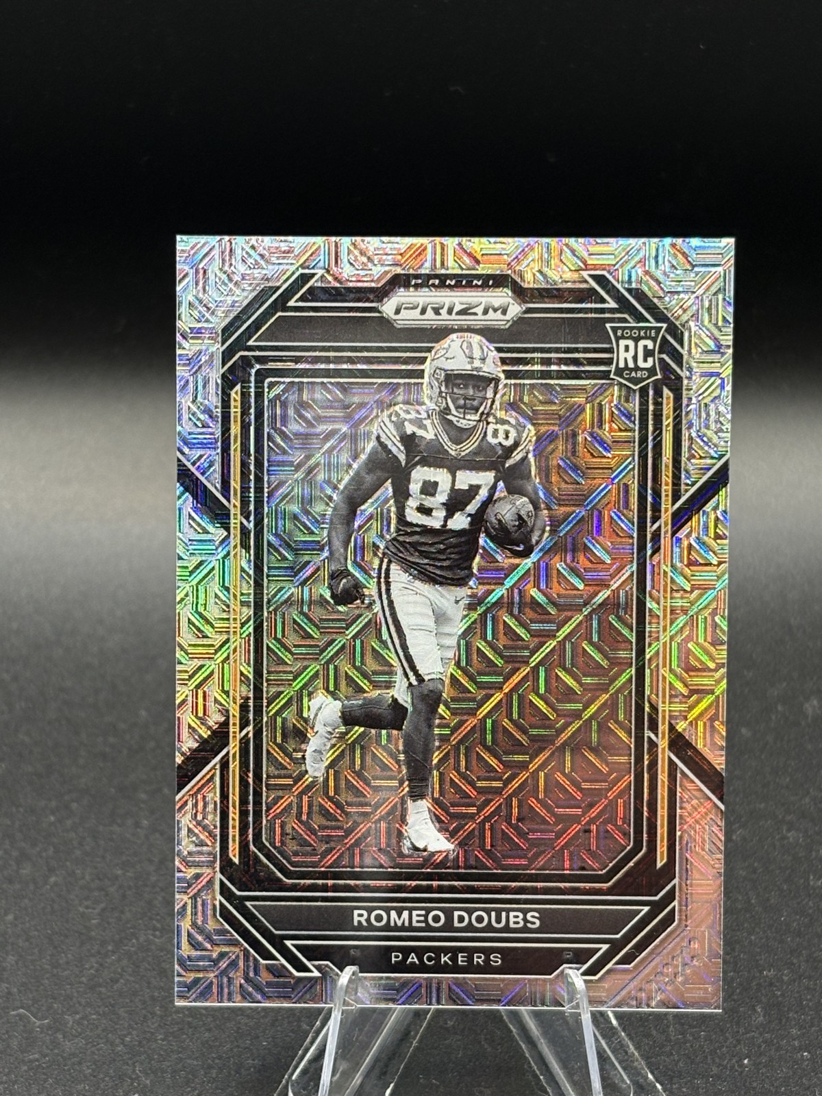 2022 Panini Prizm - Rookie Variation Romeo Doubs #337 Mojo Prizm /25 (RC)