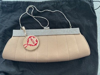Coole Tasche / Clutch von Nicolai aus Dubai, Spiegel+Kette+Strassverschluss