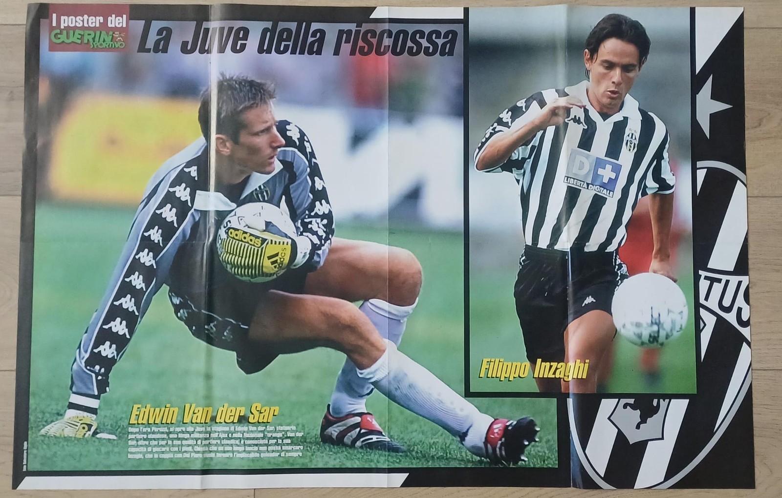 EDWIN VAN DER SAR / FILIPPO INZAGHI - Juventus Guerin Sportivo MAUR2 ...