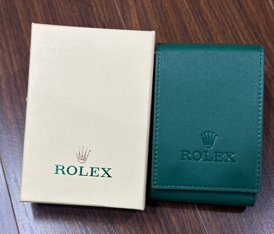 👜 Rolex Leather Watch Travel Pouch - Protective Case For Storage