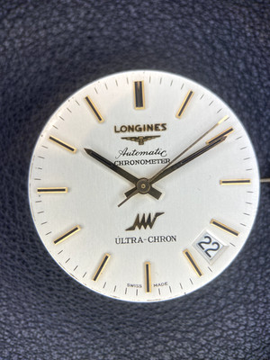 Longines Ultra-Chron Ref. 6651 Zifferblatt/Kugeln/Uhrwerk OHNE KRONE
