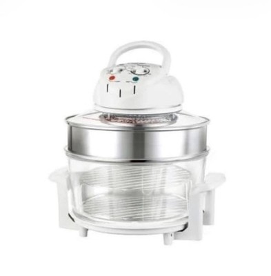 Magic Chef 3 Gallon EWGC12W3 1300 Watt Glass Bowl Convection Oven NEW 