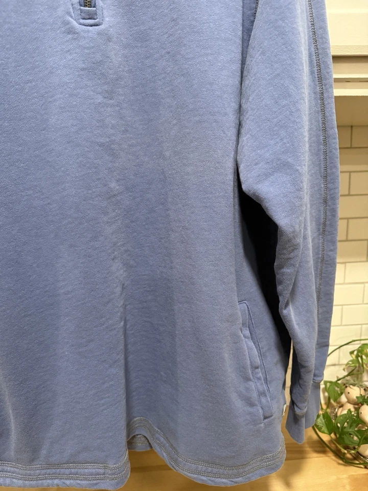 LandShark Heavy Para Hombre 1/4 Cremallera Pull Over Talla XL Excelentes Gráficos de Surf Foto 4 de 4