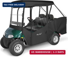 4 Passenger Golf Cart Enclosure for EZGO RXV Short Roof 2 2 4-Seater Waterproof