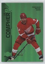 2023-24 Skybox Metal Universe PMG Green 4/10 JT Compher #076 17ry