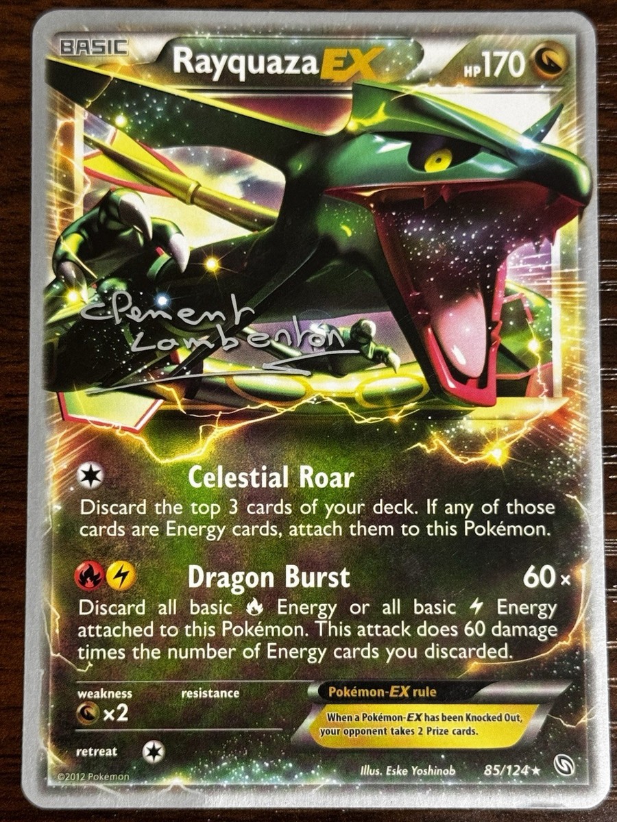 値下げ中！龍宮城　Ray　パネル　HMV当選品　レア　早い者勝ち Rayquaza EX - 2013 (Clement Lamberton) 85/124 World Championship