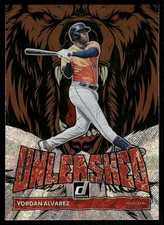 2022 Donruss #UL-10 Yordan Alvarez Unleashed Rapture
