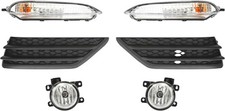Halogen Fog Lights Pair for Pilot 2016 2017 2018 Includes Cover Turn Signal