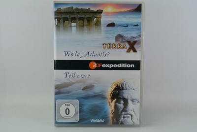 ZDF expedition - Wo lag Atlantis ? Teil 1 & 2 ( 2007, DVD )