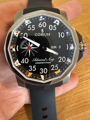 Corum Admiral s Cup Competition 48mm Titanium Automatic Day+Date Ref 947.931.04