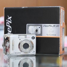 Fujifilm FinePix A500 Compact Digital Camera Tested Working Seller Japan
