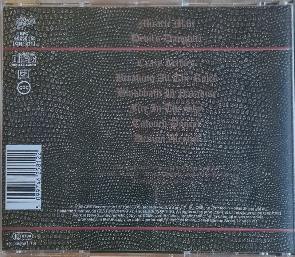 CD  Ozzy Osbourne - No Rest For The Wicked (incl. Bonustracks)  UK 1988  Epic - Bild 2 von 3