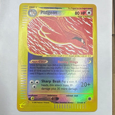Nintendo Pidgeot Reverse Holo Rare Expedition Base Set 23/165 80 HP 2002 on eBay