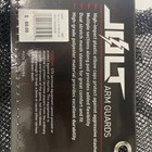 STX Youth Lacrosse Jolt Arm Guards Large Black White — photo 5