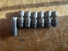 Vintage Proto Professional Usa 12 Drive Sae Swivel Socket Set 7 Pc Lot Vintage Proto Professional Usa 12 Drive Sae Swivel Socket Set 7 Pc Lot
