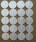 ORIGINAL ROLL 1946-S WALKING LIBERTY SILVER  HALVES.. CH/GEM BU