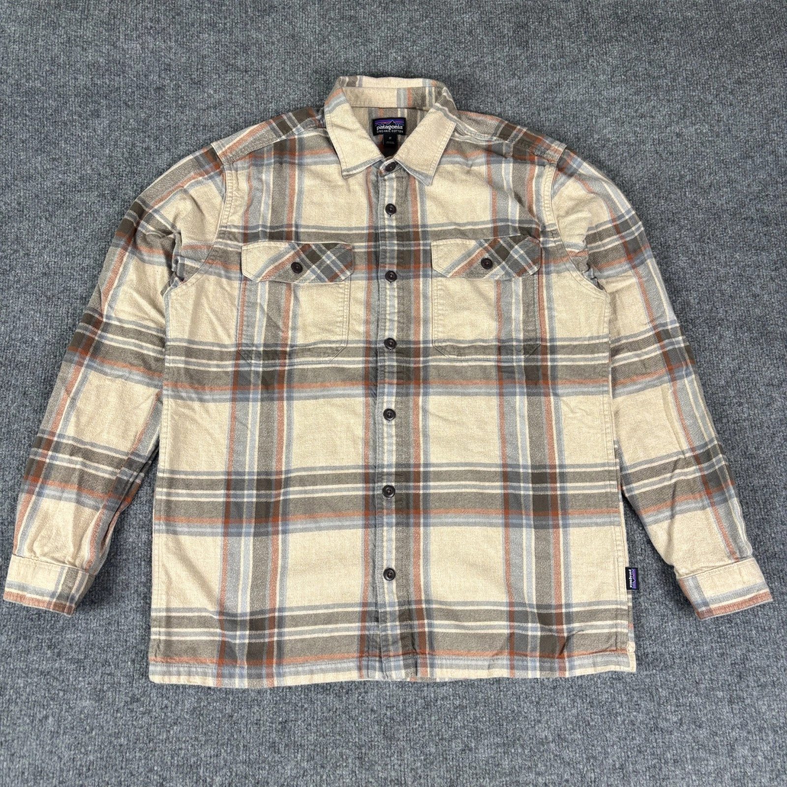 Patagonia Shirt Mens Medium Fjord Flannel Plaid Hiking Outdoor
Opens in a new window or tab