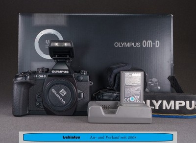 Olympus E-M1 OM-D 16 MP Digitalkamera Schwarz 29.000 Auslösungen Sehr Gut OVP