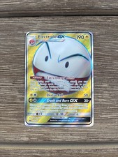 Pokémon TCG Electrode GX Holo Full Art Ultra Rare Card Celestial Storm 155/168 on eBay