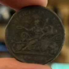 Bronze 1836 Hard Times Token(copy of a gold medal) Made By Plain Flat Button Co 