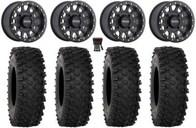 Method 401 Bdlk 15'' Wheels Bk (5+2) 32'' ATX470 Tires Renegade Outlander
