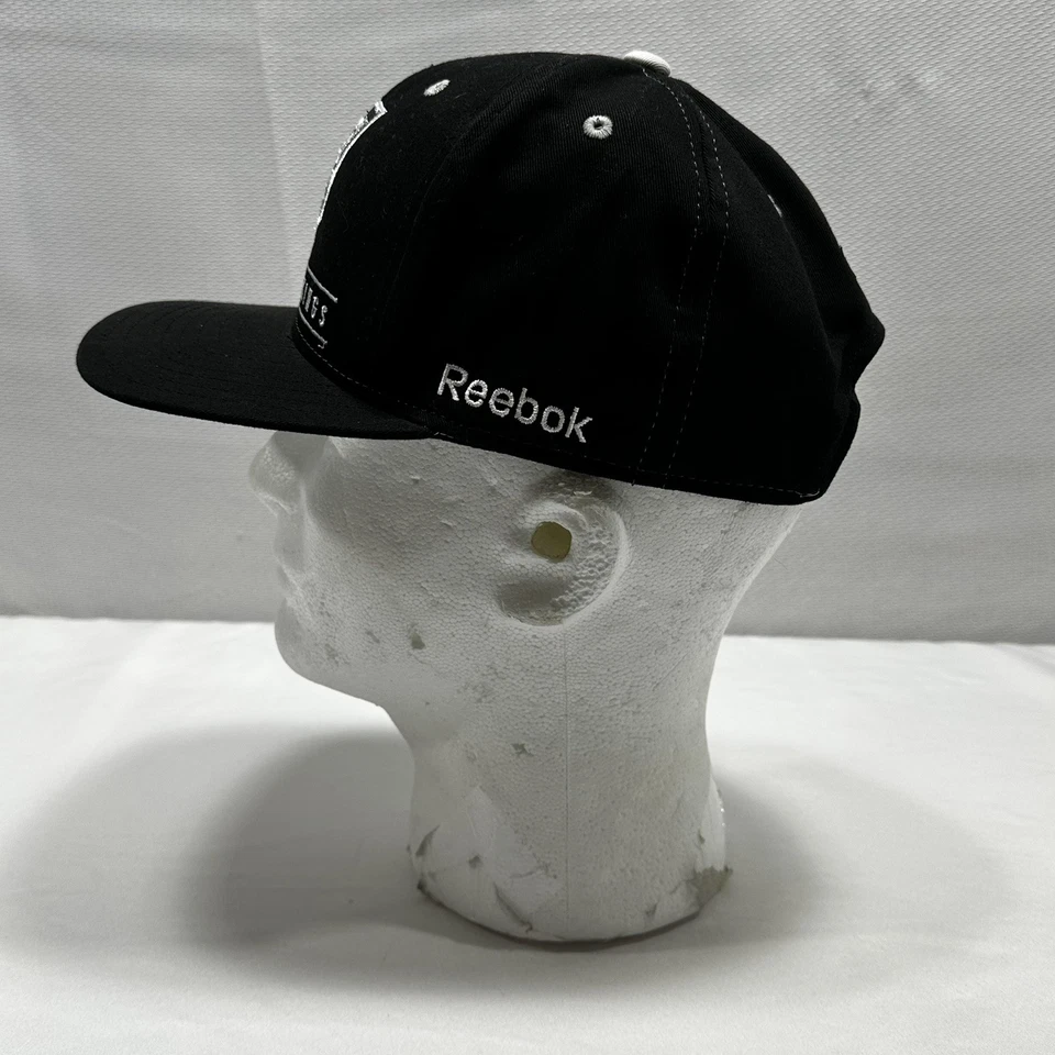 Gorra de hockey LA Kings 2012 para hombre negra Reebok Face Off NHL Los Ángeles Foto 3 de 4