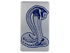 Ford Performance Intake Plaque 4 Tall X 2.25 Wide For 96-98 Ford Mustang Cobra