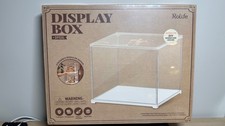 Rolife Acrylic Display Case 28.7x23.7x 24.4cm Dust For All Miniature House Kit