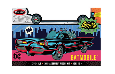 #ad SKILL 2 SNAP Batmobile Model Kit 1 25 Scale Polar Lights POL1007 Stock $34.95