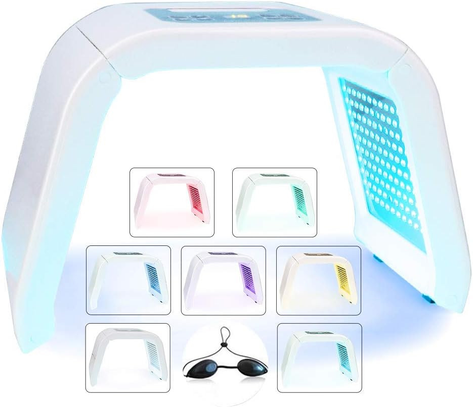 Macchina a 7 Colori Maschera LED, Portatile Dispositivo per Il Viso per Rimozion