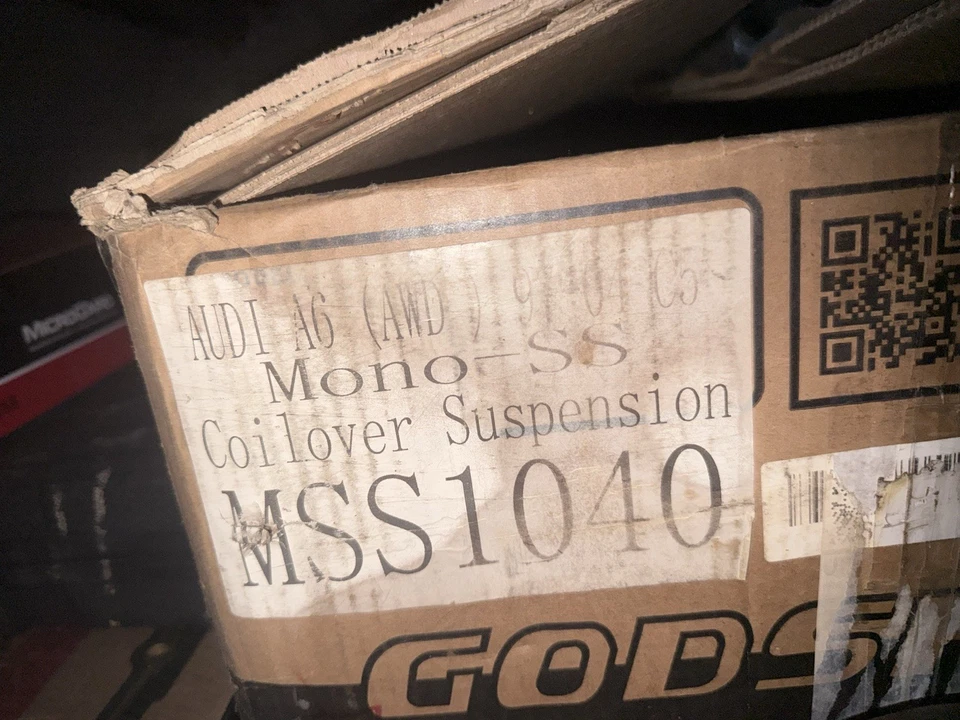KIT DE BOBINAS AMORTIGUADOR GODSPEED MONOSS PARA AUDI A6 QUATTRO/S6/RS6 (C5) 1998-04 Foto 2 de 4