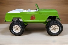 Vintage 1970s Tonka Stump Jumper Jeep 49250 Green Pressed Steel Usa Jeepster Vintage 1970s Tonka Stump Jumper Jeep 49250 Green Pressed Steel Usa Jeepster