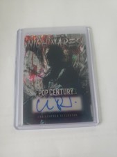 2026 Leaf Pop Century Nightmares Black Christopher Eccleston 1/1 Auto 