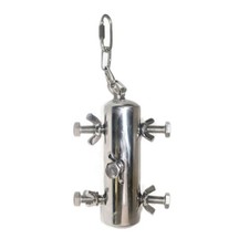 Bird Cage Chewing Toy Hanging Swing Hammock Toy for Budgies Lovebirds Cockatoos