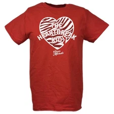 Shawn Michaels The Heartbreak Kid Mens Red T-shirt
